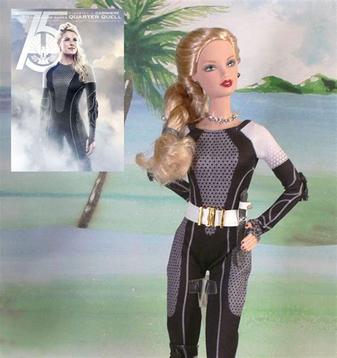 One of a Kind Doll Cashmere District 1- Hunger Games Trilogy - Catching Fire Celebrity Barbie ...