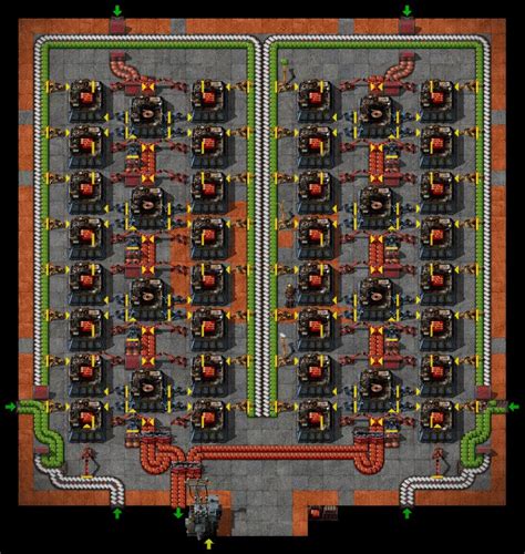 30x30 Red Circuit Setup (Factorissimo mod) : r/factorio