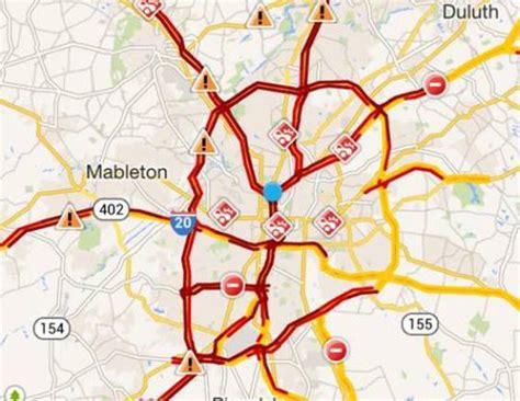 Will Snow Debacle Reinforce Atlanta's Traffic Image Problem Globally ...