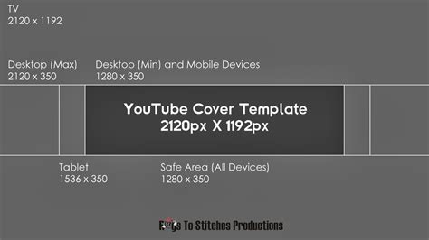 Youtube Banner Template Size