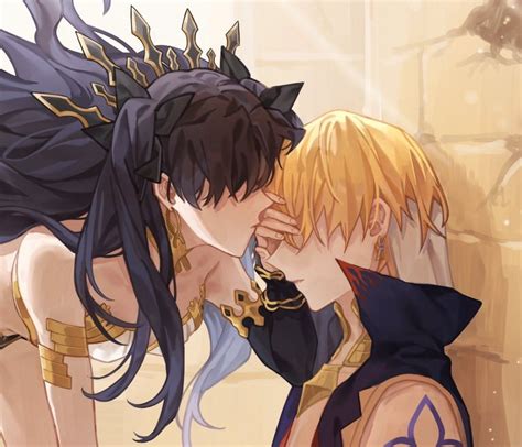 Ishtar y Gilgamesh | Fate stay night anime, Fate stay night rin, Gilgamesh fate