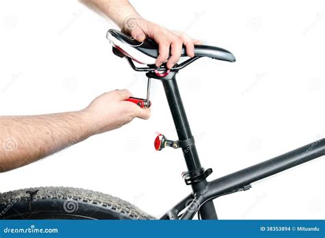 Bike seat stock photo. Image of gray, tilt, adjustment - 38353894