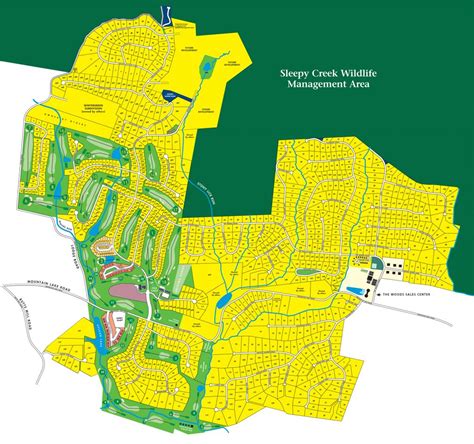 Community Map - The Woods