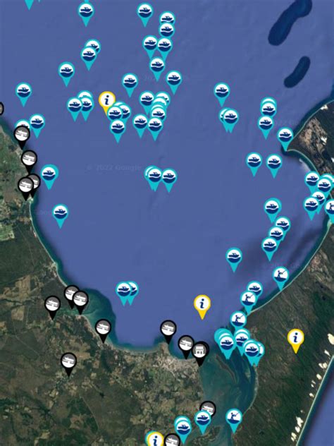 Hervey Bay offshore fishing spots, Download GPS Marks - Fishing Spots