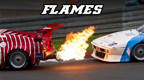 Racecars shooting flames / backfire vol.2 - YouTube