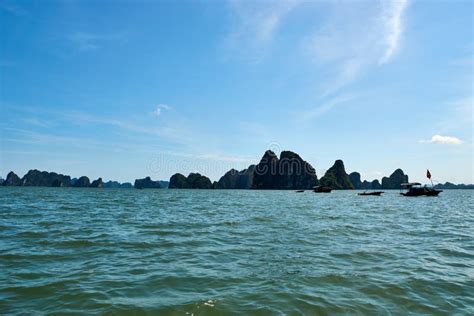 Ha Long Bay, Vietnam - June 10, 2019: Boat in Ha Long Bay,Vietnam ...