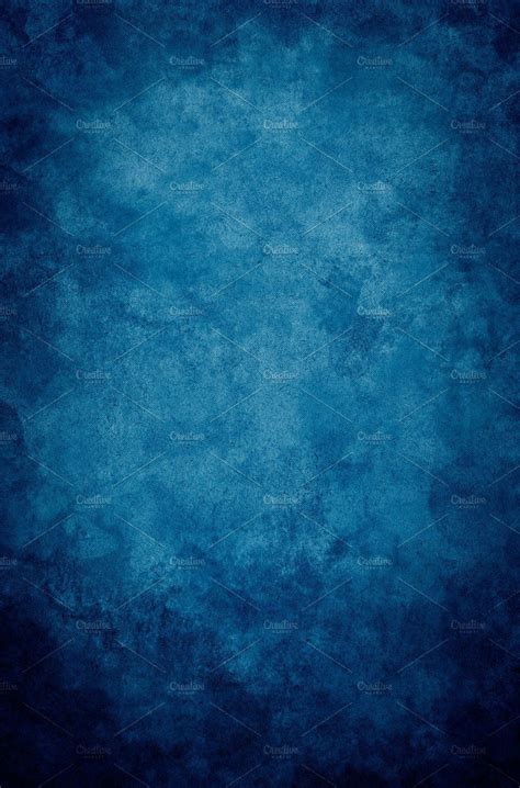 Blue Grunge Textured Background