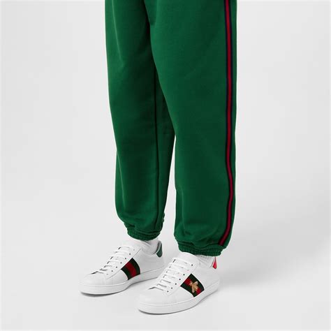 GUCCI | New Ace Embroidered Bee Trainers | Men | Low Trainers | Flannels