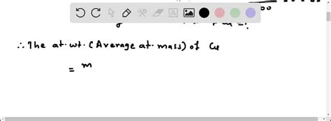 SOLVED:Copper has two naturally occurring isotopes, ^63 Cu (relative abundance =69.17 % ) and ...