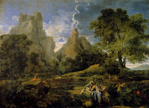 Landscape with Polyphemus, 1649 - Nicolas Poussin - WikiArt.org