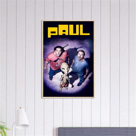 Paul Alien Movie Poster, Paul Classic Vintage Movie Poster, Classic ...