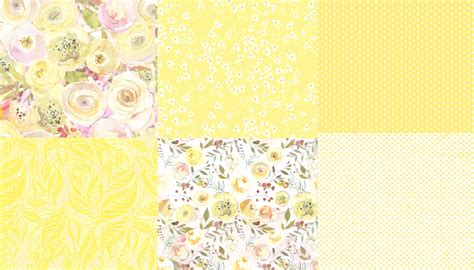 18 Fresh & Fun Yellow Scrapbook Paper (99394) | Backgrounds | Design Bundles