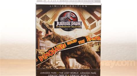 Jurassic Park Collection 4K Blu-ray (DigiBook)