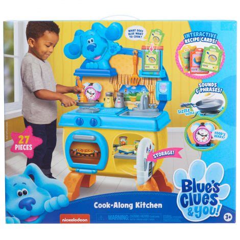 Blue's Clues & You! Cook-Along Pretend Play Kitchen Set - Just Play ...