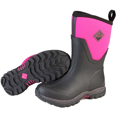 Women's Muck Arctic Sport II Mid Waterproof Insulated Rubber Boots - 658164, Rubber & Rain Boots ...