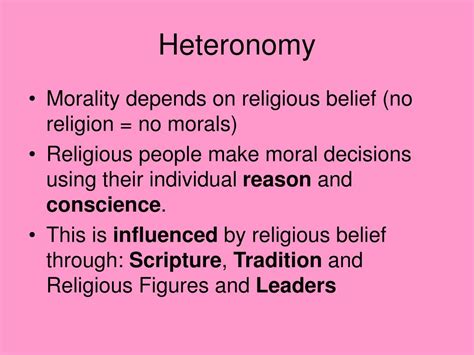 PPT - Heteronomy PowerPoint Presentation, free download - ID:515233