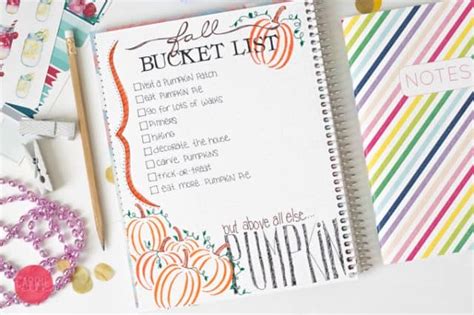 November Planner Inspiration - Easy Crafts 101