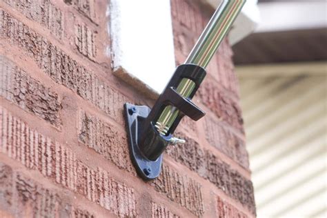 How to Install a Flag Pole Into Brick | The DIY Playbook