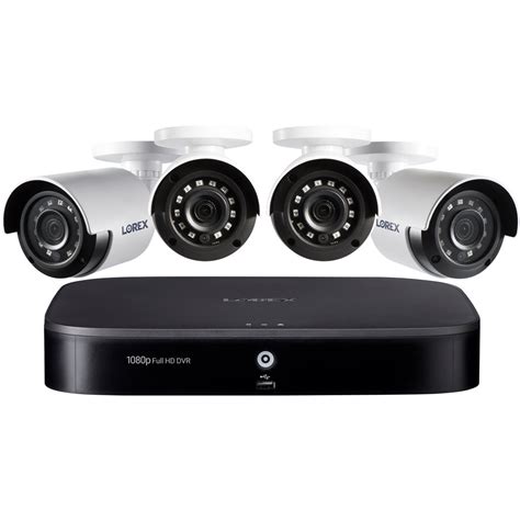 Customer Reviews: Lorex 8-Channel, 4-Camera Indoor/Outdoor Wired 1080p 1TB DVR Surveillance ...