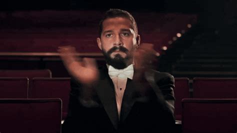 Shia Labeouf Applause GIF - Find & Share on GIPHY