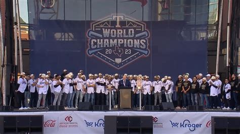 WATCH: Texas Rangers World Series parade | wfaa.com