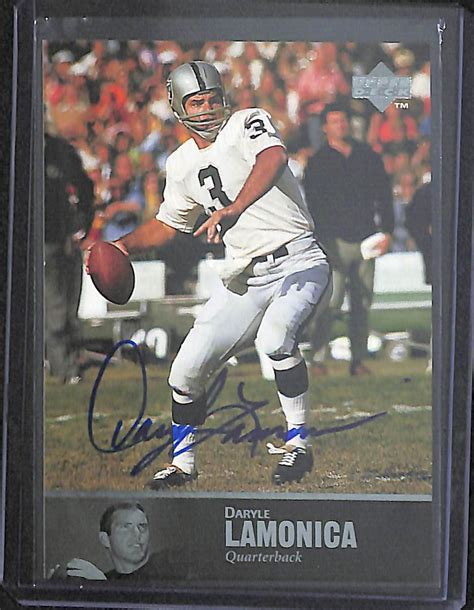 1997 Upper Deck Legends Autograph #AL-129 Daryle Lamonica | eBay