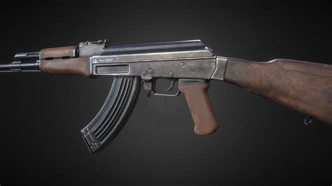 AK-47 Rifle - Buy Royalty Free 3D model by Luchador (@Luchador90) [42d3563] - Sketchfab Store