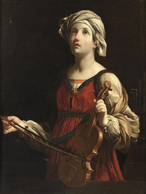 Saint Cecilia Painting by After Guido Reni - Fine Art America