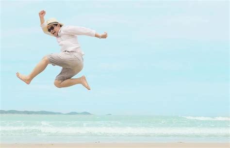 Happy Man Jumping Stock Photos, Images and Backgrounds for Free Download