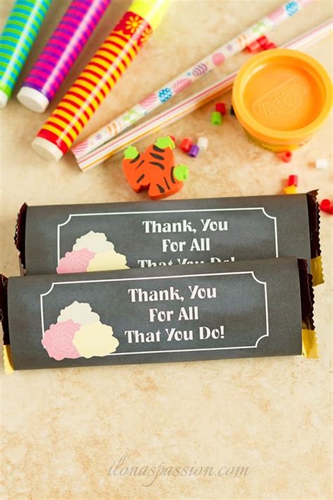 DIY Chocolate Bar Wrapper Printable - Ilona's Passion