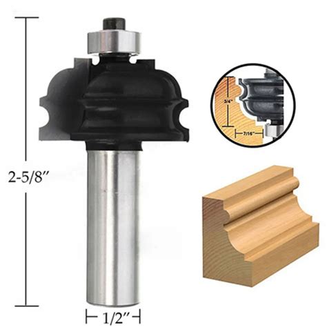 1Pc 45 Degree Lock Miter Router Bit Shank Milling Cutter Router Bit Woodworking Cabinet Line ...