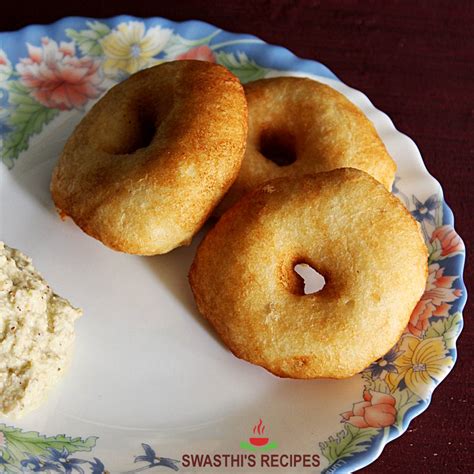 Medu Vada Recipe (Garelu) - Swasthi's Recipes