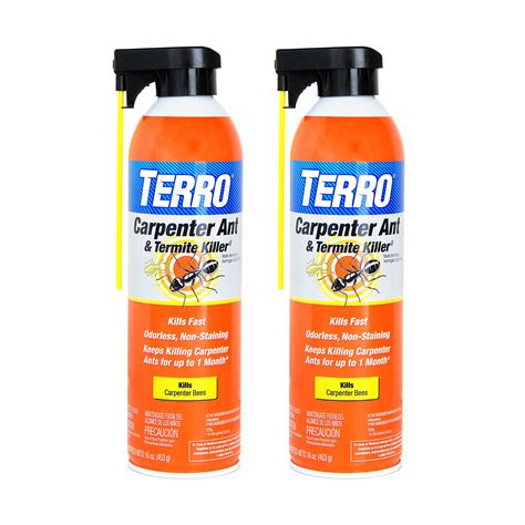 TERRO Carpenter Ant & Termite Killer 16 oz - 2 Pack - Walmart.com - Walmart.com