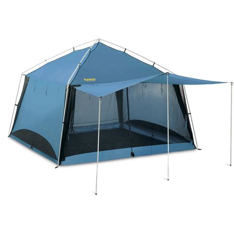 Eureka!® 12x12' Northern Breeze Screen House, Blue - 91050, Screens & Canopies at Sportsman's Guide