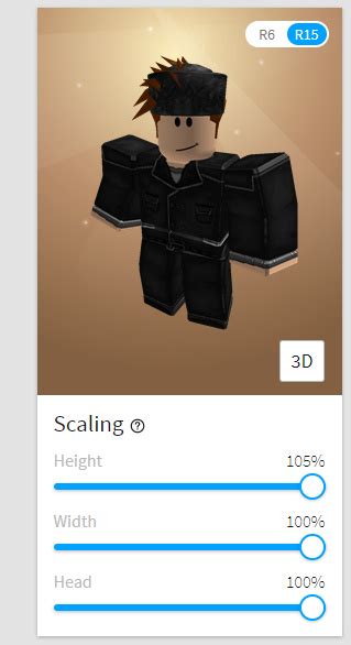 Avatar scaling not saving - Website Bugs - Developer Forum | Roblox