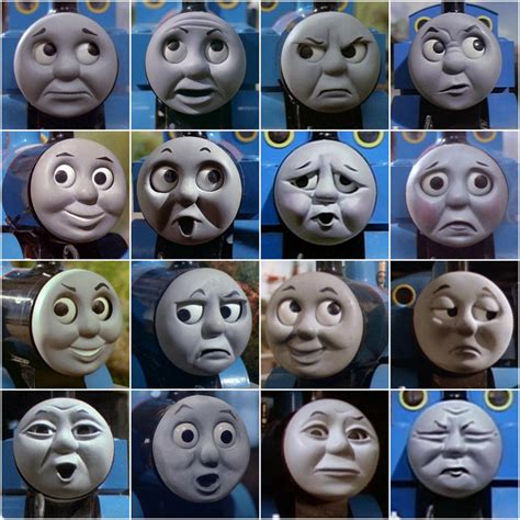 The Many Faces of Thomas the Tank Engine by JSH66XX on DeviantArt