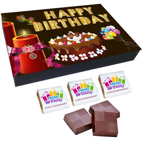 Fantastic Happy Birthday Delicious Chocolate Gift - ChocoIndianArt