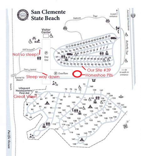 San Clemente State Beach Camping - The Camp Site - Your Camping Resource