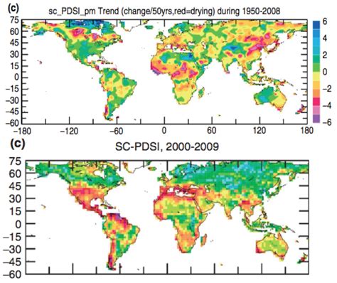 Early Warning: Recent History of Drought vs Models