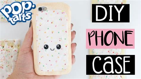 DIY POP-TART PHONE CASE From Scratch! - YouTube