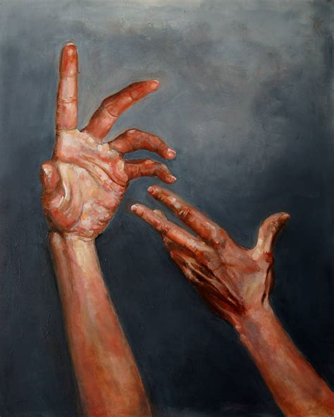 Reaching Out Painting by Stephan Andreas | Saatchi Art