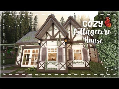 Cozy Cottagecore House Speedbuild and Tour Bloxburg iTapixca builds | Cottage house exterior ...