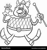Circus Clown Coloring Pages sketch template