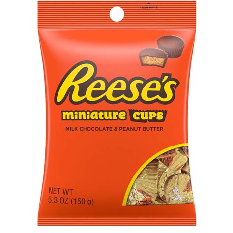 Reese's Miniatures Milk Chocolate Peanut Butter Cups 150g | BIG W