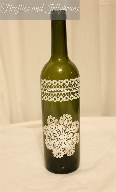 Fireflies and Jellybeans: Wine Bottle Luminary Tutorial