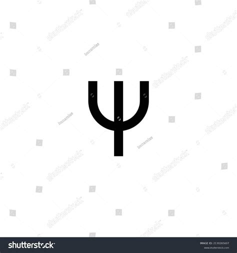 Psi Symbol Vector Psi Maths Symbol Stock Vector (Royalty Free ...