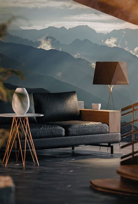 Range of Mountains Wall Mural | Landscapes Ever Wallpaper UK