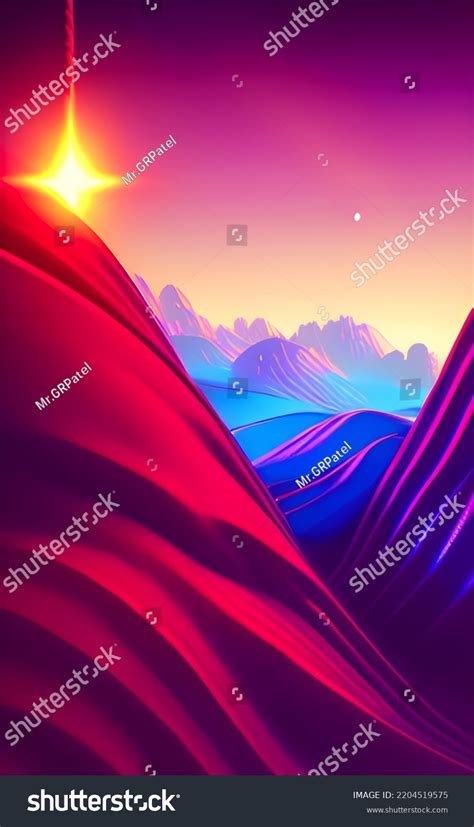 Colorful Fantasy Digital Art Background Wallpaper Stock Illustration 2204519575 | Shutterstock