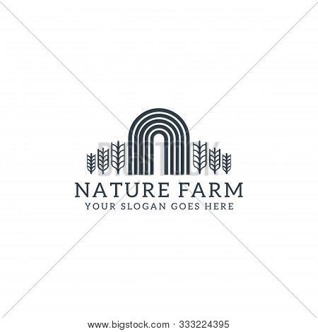 Nature Farm Logo Vector & Photo (Free Trial) | Bigstock