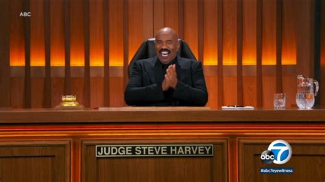 Steve Harvey blends laughter, common sense, authority in new unscripted courtroom comedy series ...